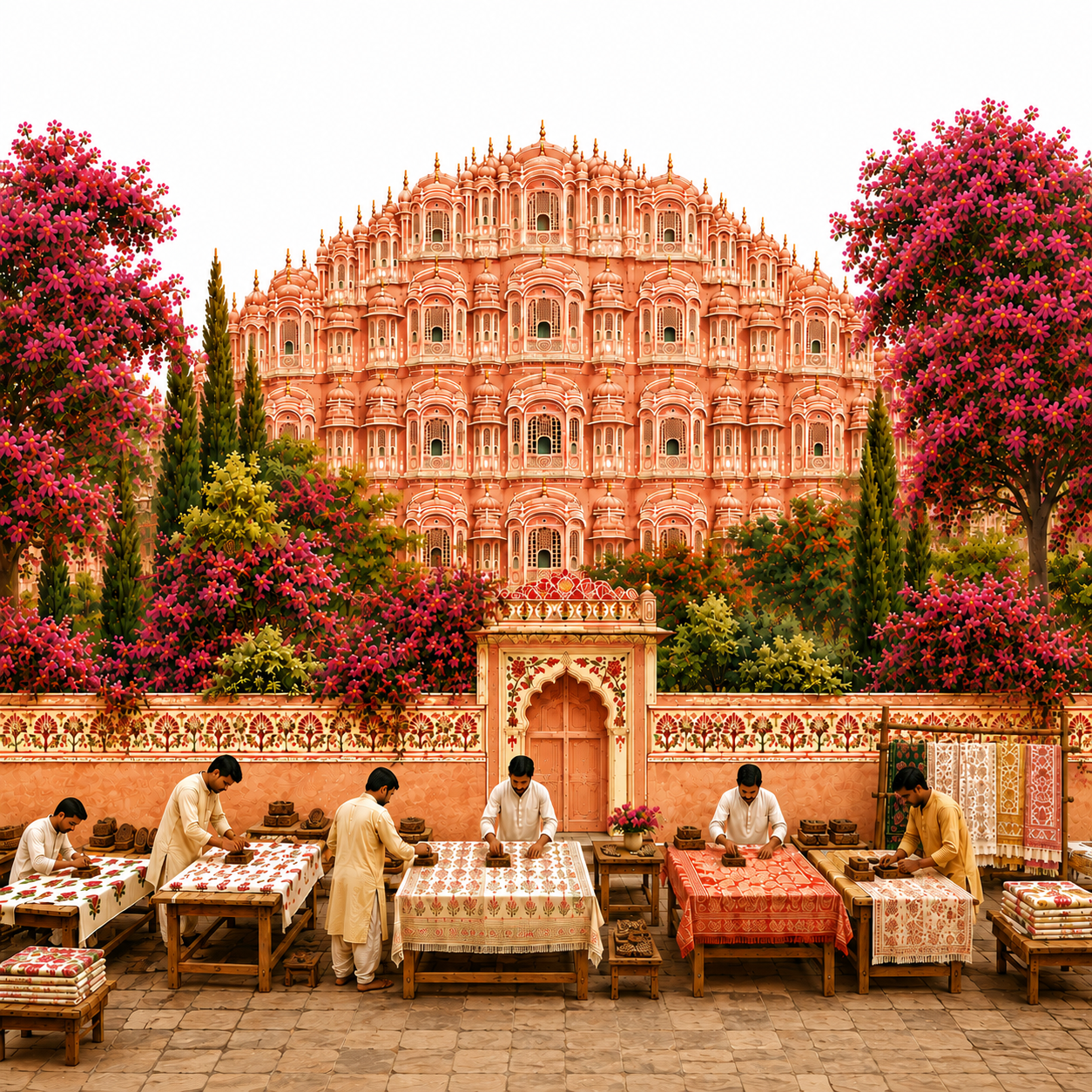 Jaipur block print